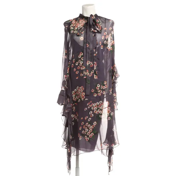 Kleid, in Mehrfarbig, Seide, Rochas