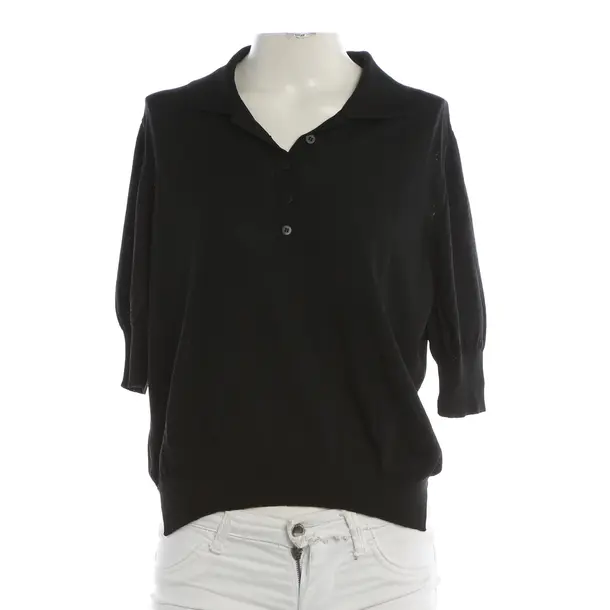 Polo Shirt, in Black, Viscose, Riani