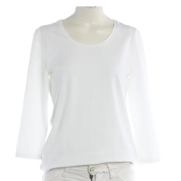 Long Sleeve Shirt, in White, Cotton, Windsor