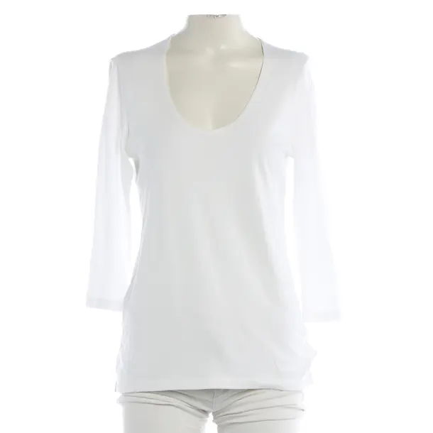 Longsleeve, in Weiß, Baumwolle, Allude
