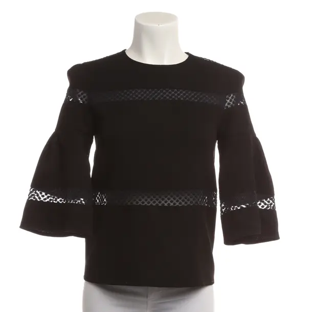 Camicetta, in Nero, Triacetato, Maje