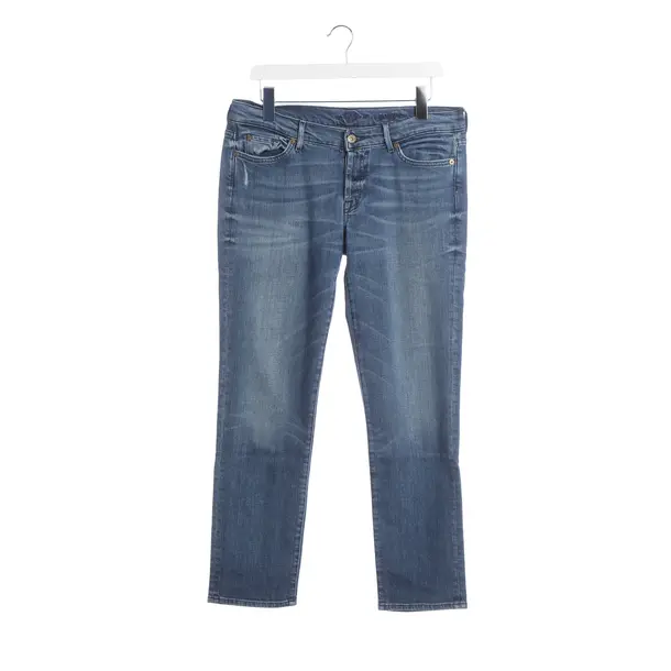 Skinny Jeans, in Blue, Cotton, 7 for all mankind