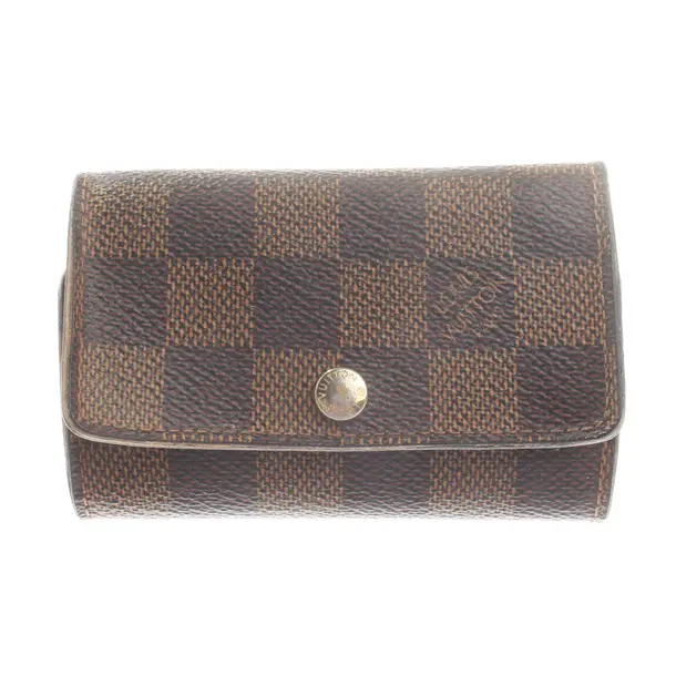 Schlüsseletui, in Braun, Leder, Louis Vuitton