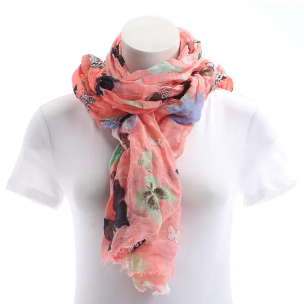 Shawl, in Multicolored, Viscose, Marc Cain