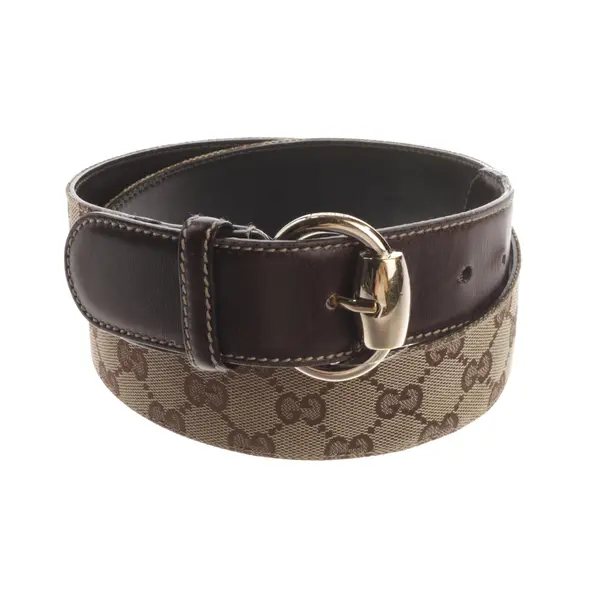 Gürtel, in Dunkelbraun, Leder, Gucci