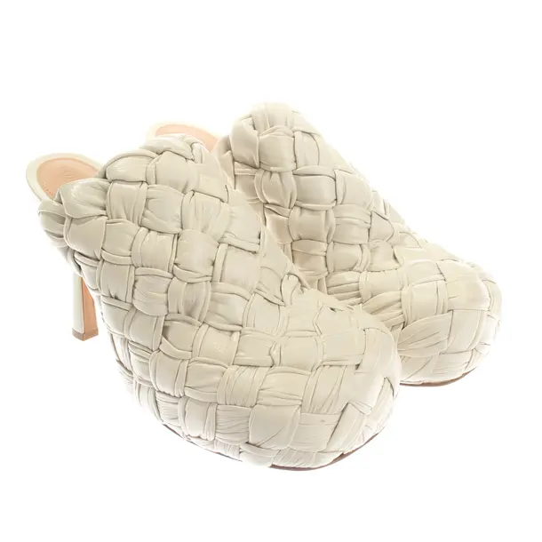 Muli alti, in Beige, Bottega Veneta