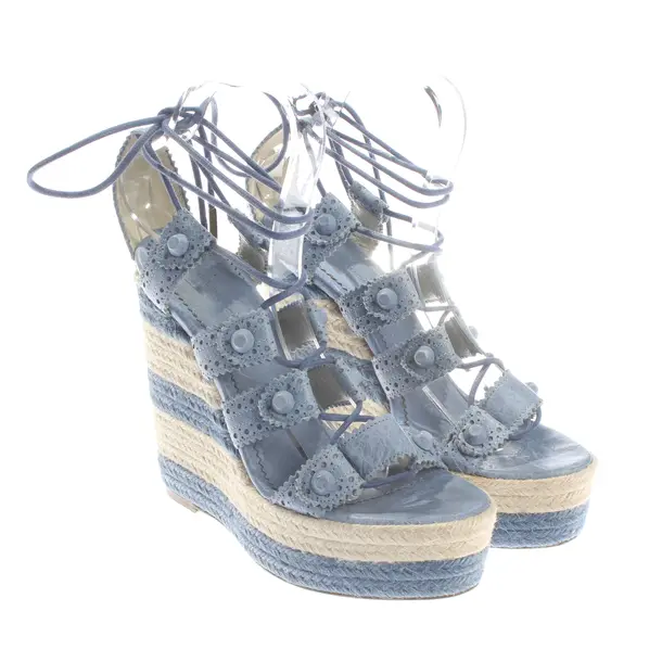 Wedges, in Hellblau, Balenciaga
