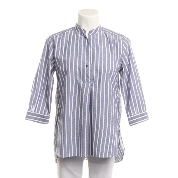 Bluse, in Blau, Baumwolle, Caliban