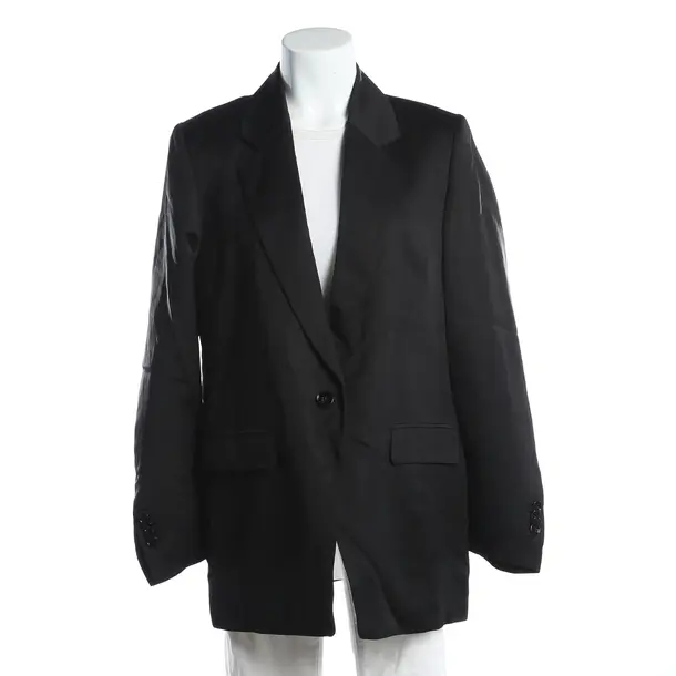 Blazer, in Schwarz, Viskose, Drykorn