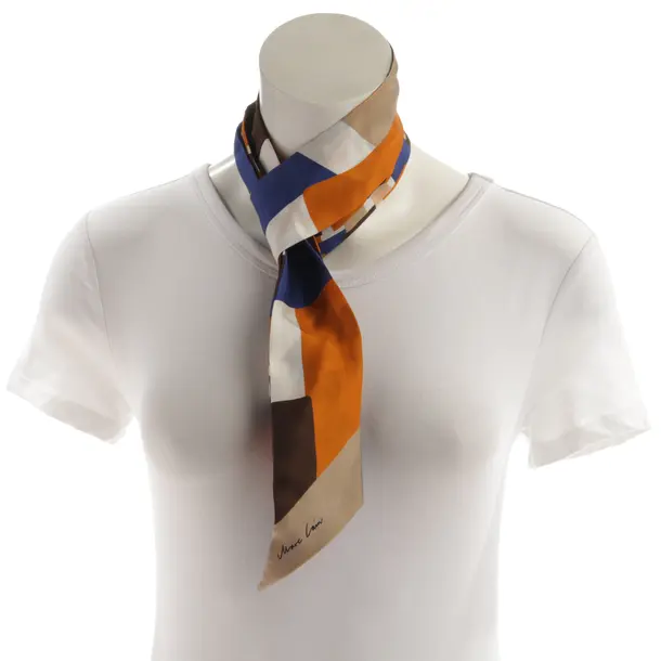 Shawl, in Multicolored, Silk, Marc Cain