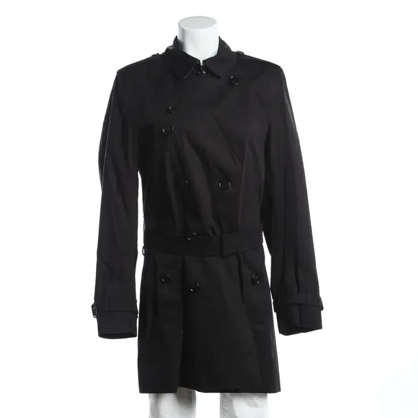 Übergangsmantel, in Schwarz, Baumwolle, Burberry