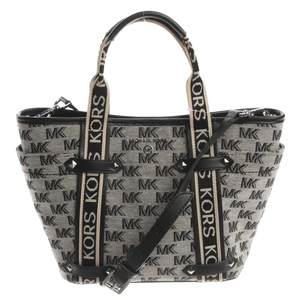 Handtasche, in Schwarz, Baumwolle, Michael Kors