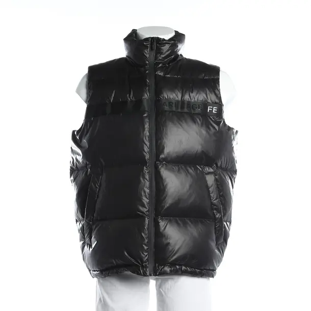 Gilet, in Nero, Poliestere, Karl Lagerfeld