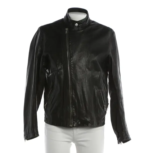 Leather Jacket, in Black, Leather, Strellson