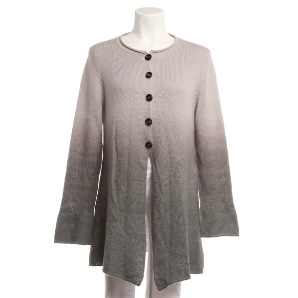 Cardigan, in Gray, Cotton, Marc Cain
