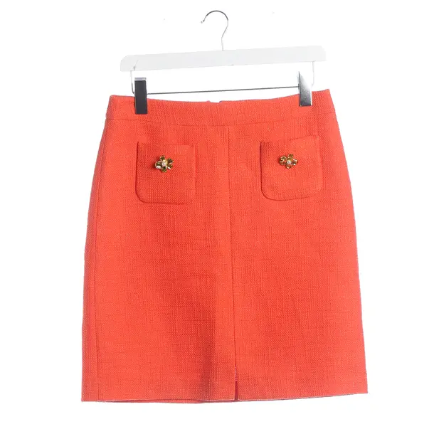 Skirt, in Orange, Cotton, Marc Cain