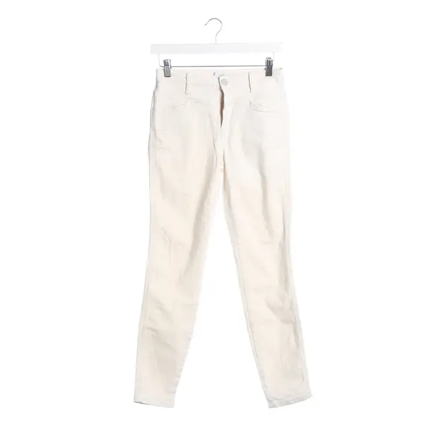 Jeans skinny, in Beige, Cotone, Chiuso