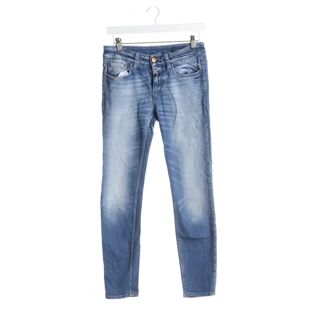 Jeans Slim Fit, in Blau, Baumwolle, Closed