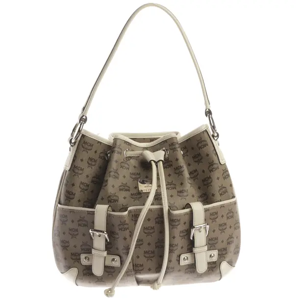 Handbag, in Light Brown, Leather, MCM