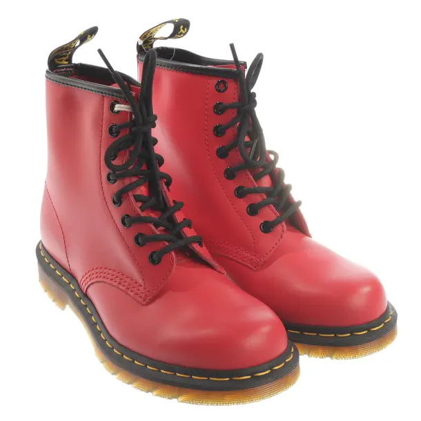 Stiefeletten, in Rot, Dr. Martens