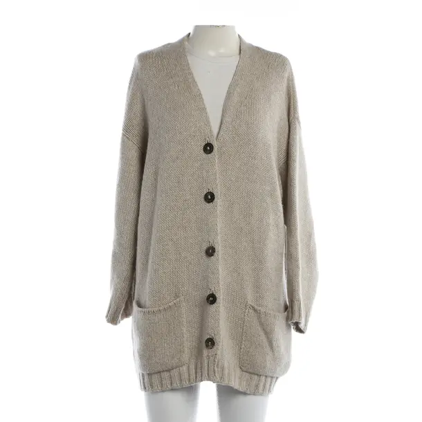 Strickjacke, in Beige, Kaschmir, Iris von Arnim