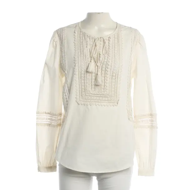 Blouse, in Beige, Cotton, Tory Burch