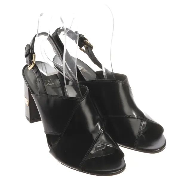 Heeled Sandals, in Black, Stuart Weitzman