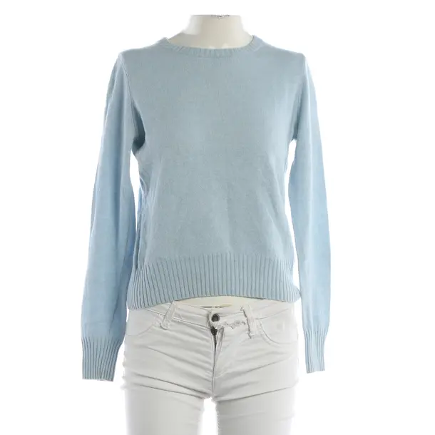 Pullover, in Hellblau, Wolle, Tory Burch