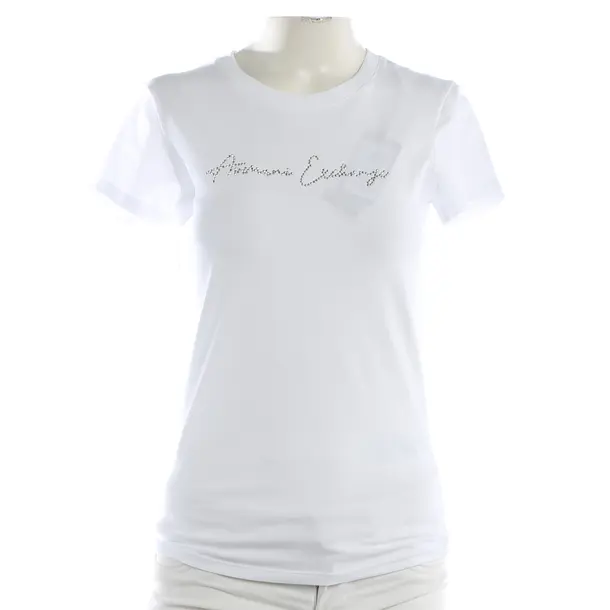 Shirt, in White, Cotton, Armani Exchange