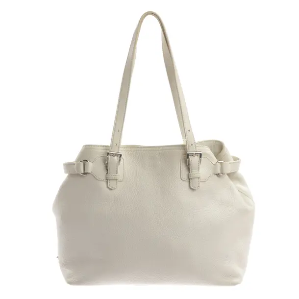 Borsa a cinture a tracolla, in Beige, Pelle, Prada