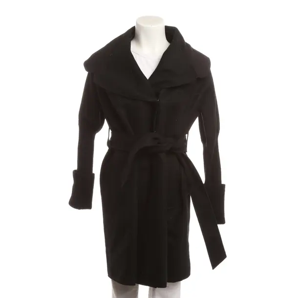 Mid-Season Coat, in Black, Wool, Dolce & Gabbana