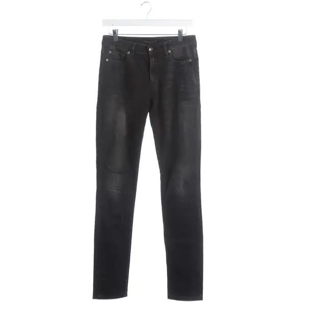 Jeans skinny, in Nero, Cotone, Saint Laurent