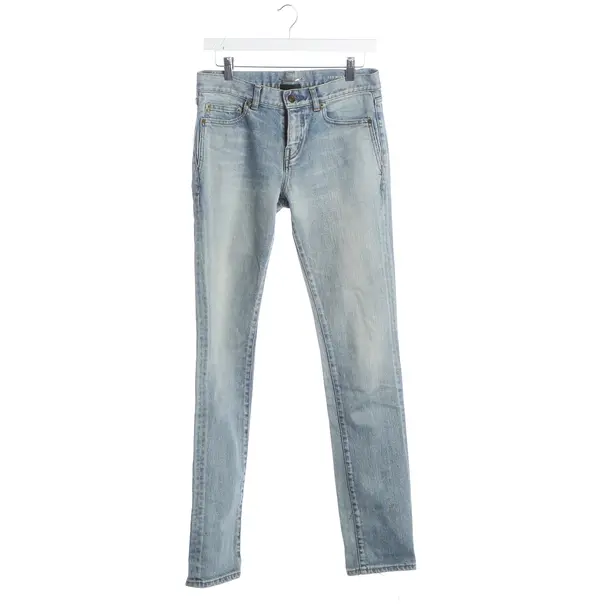 Jeans Skinny, in Hellblau, Baumwolle, Saint Laurent