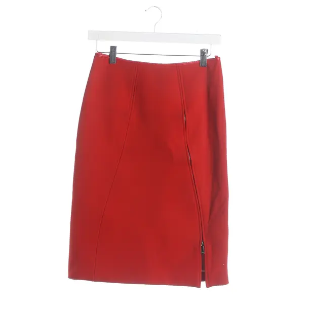 Skirt, in Red, Polyamide, Gucci