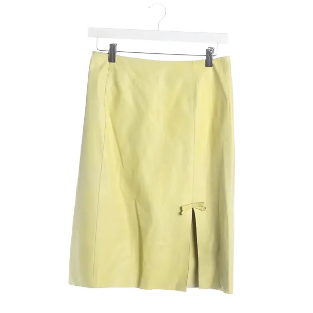 Skirt, in Light Green, Leather, Gucci