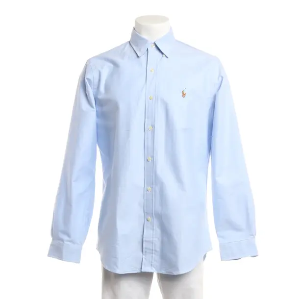 Shirt, in Light Blue, Cotton, Polo Ralph Lauren