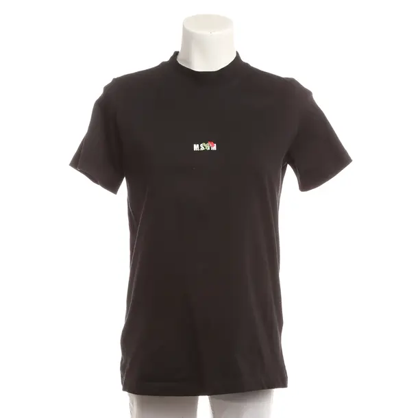 Shirt, in Black, Cotton, MSGM