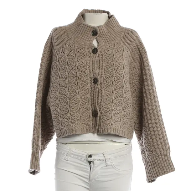 Cardigan, in Marrone, Lana, Fabiana Filippi