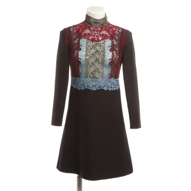 Dress, in Multicolored, Wool, Valentino