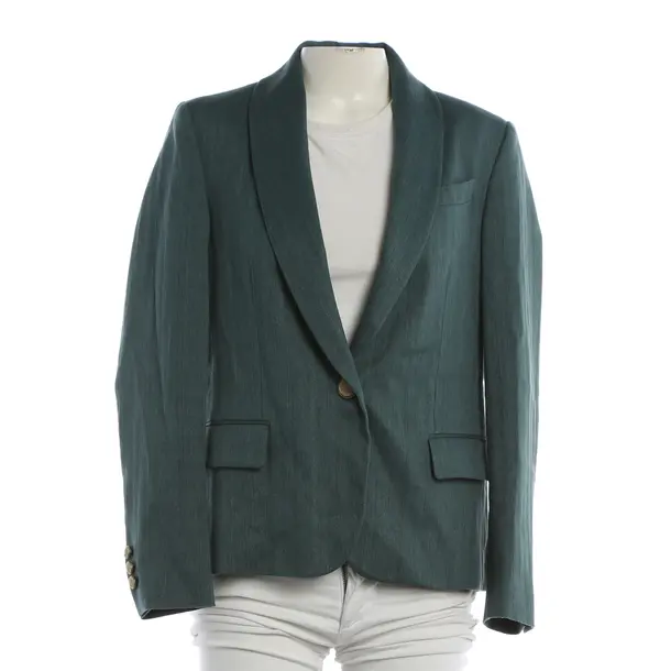 Blazer, in Grün, Wolle, Brunello Cucinelli