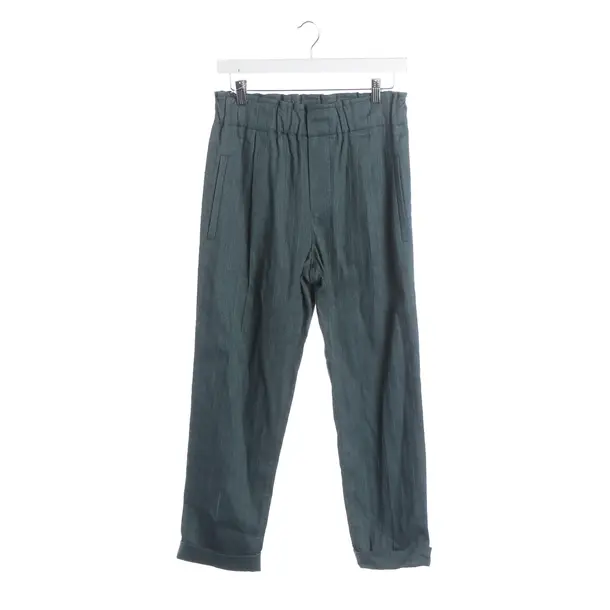 Pantaloni, in Verde scuro, Cotone, Brunello Cucinelli