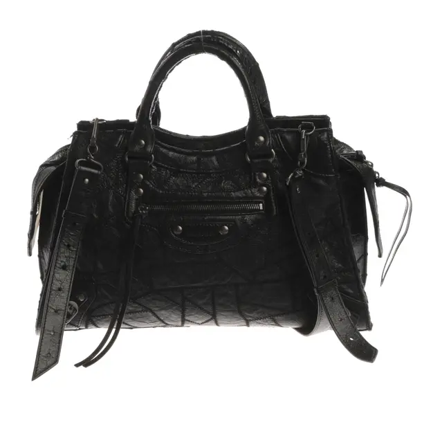 Handbag, in Black, Leather, Balenciaga