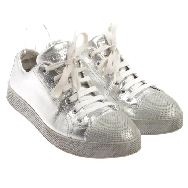 Sneaker, in Silber, Prada Linea Rossa
