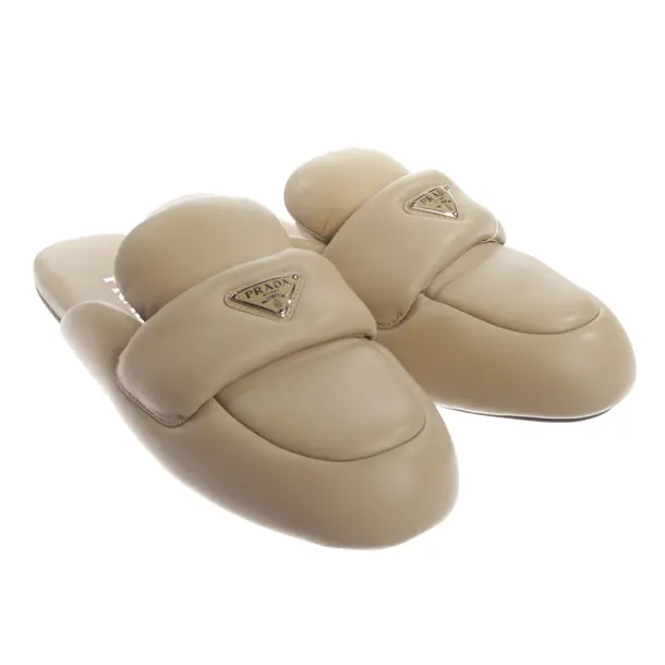 Mules, in Beige, Prada