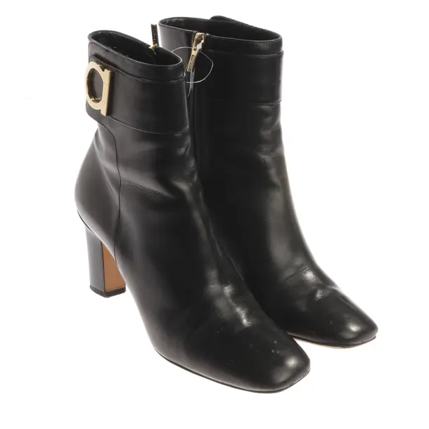 Stivaletti, in Nero, Salvatore Ferragamo