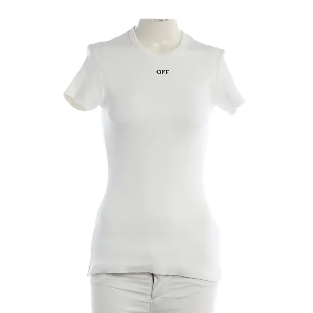 Shirt, in Weiß, Baumwolle, Off-White