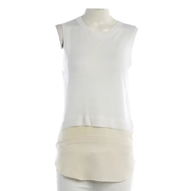 Top, in White, Viscose, Michael Kors