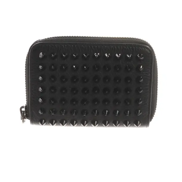Geldbörse, in Schwarz, Leder, Christian Louboutin