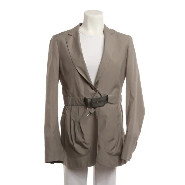 Blazer, in Grigio, Cotone, Brunello Cucinelli