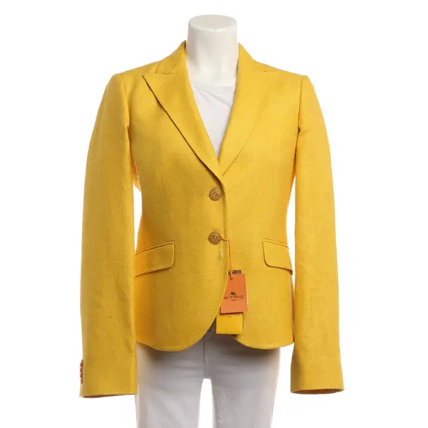 Blazer, in Yellow, Silk, Etro